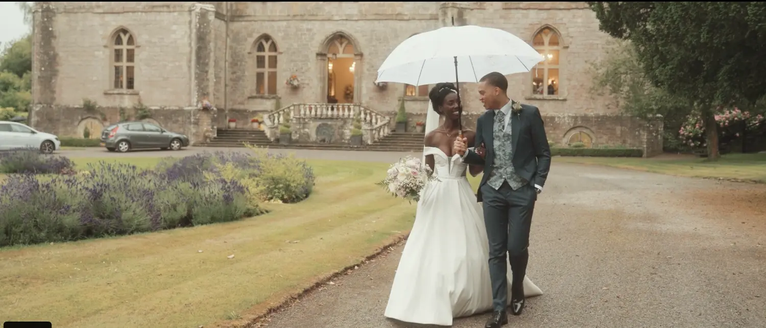 Fonah & Tavian's wedding at Clearwell Castle